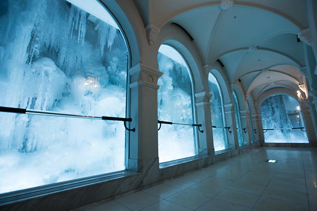 雪の美術館