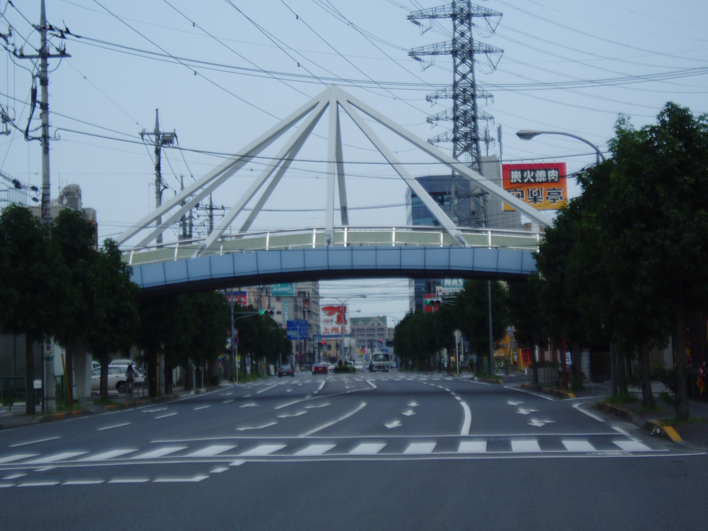 スカイブリッジ遊歩道