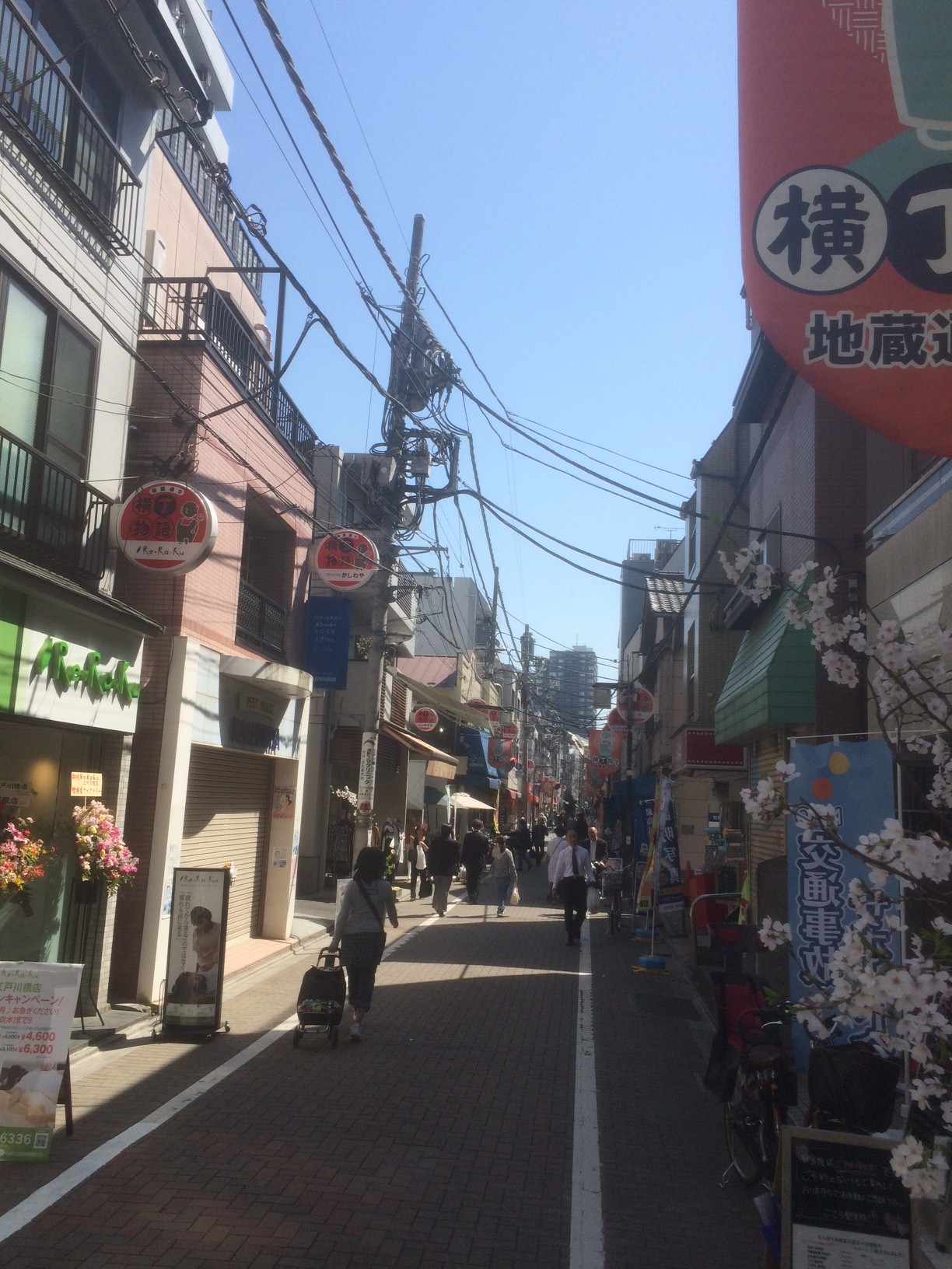 江戸川橋地蔵通り商店街