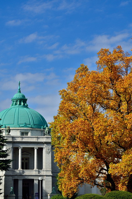 東京国立博物館前