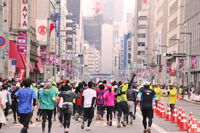 【毎年2月】東京マラソン