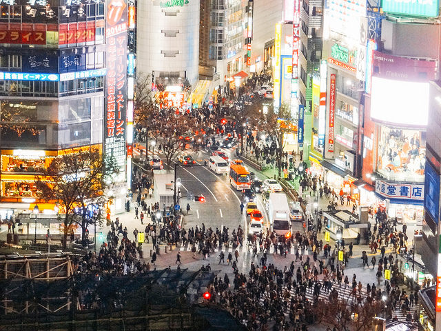 渋谷スクランブル交差点