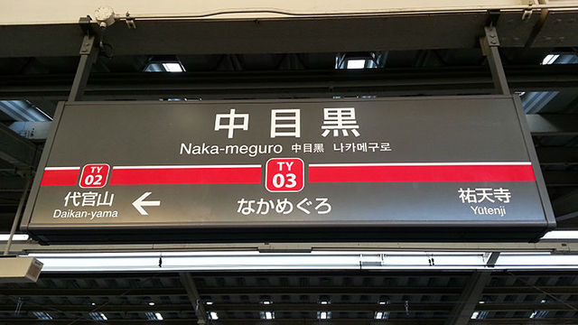 中目黒駅