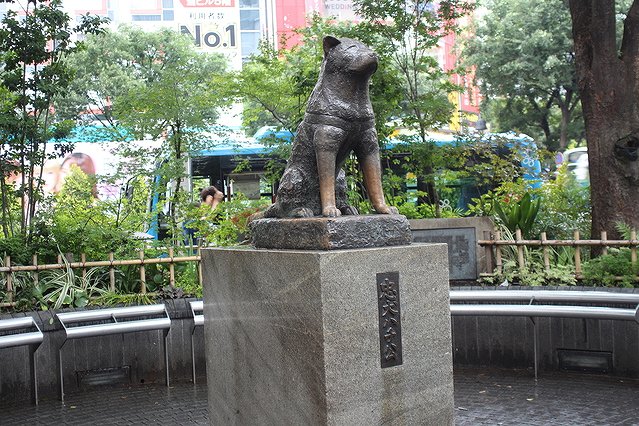 ハチ公前広場