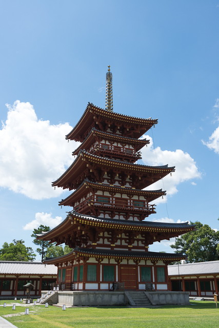 奈良・西の京寺社巡りコース | ウォーキング・お散歩コース検索
