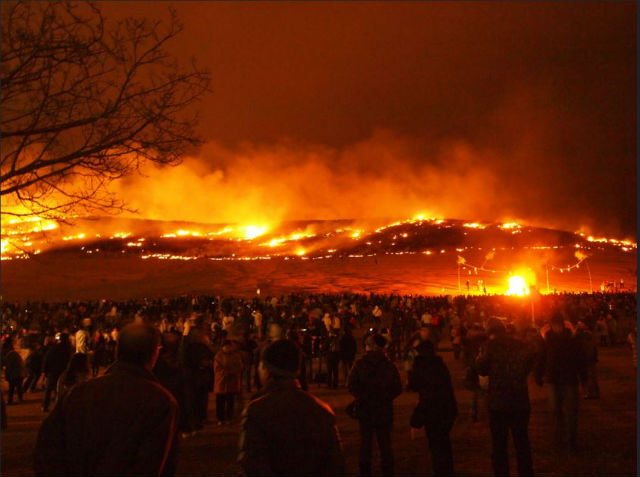 若草山の山焼き