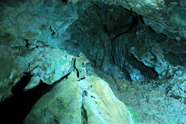 稲積水中鍾乳洞