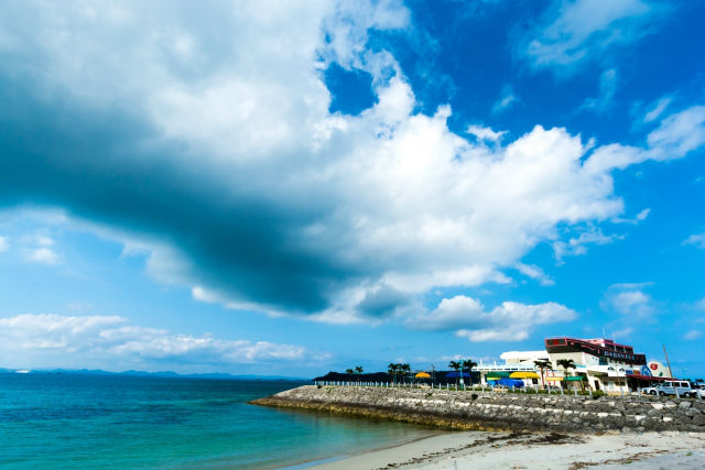 海中道路ビーチ
