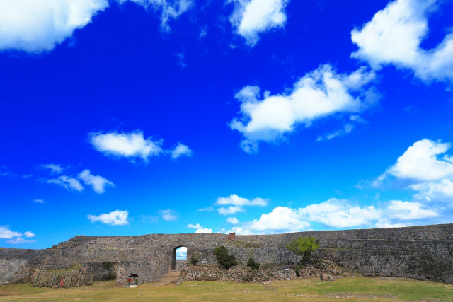 【世界遺産】座喜味城跡
